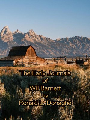cover image of The Early Journals of Will Barnett